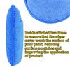 10PCS Microfiber Wax Applicator Pads Car Care Soft Wax Sponge With Finger Pocket Wax Applicator For Car Paint Interior Leather