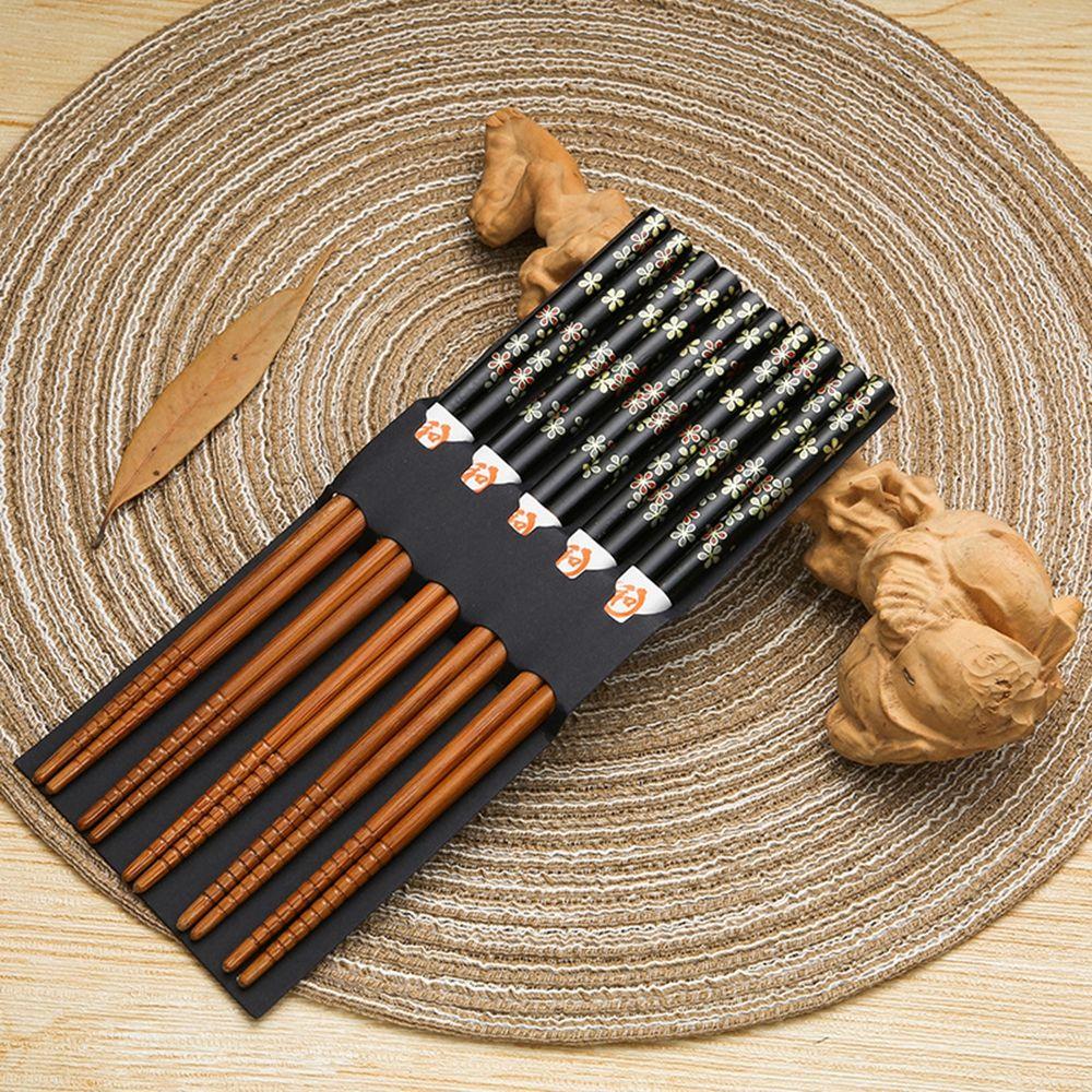 Japanese Style Sushi Food Natural N1N Rice Tableware Chopsticks Dinnerware Set Kitchen Supplies