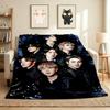 Star Ensemble Flannel Blanket Throw Blanket Soft Warm Sofa Bed Camping Home Decor Unique Christmas Gift C9211881