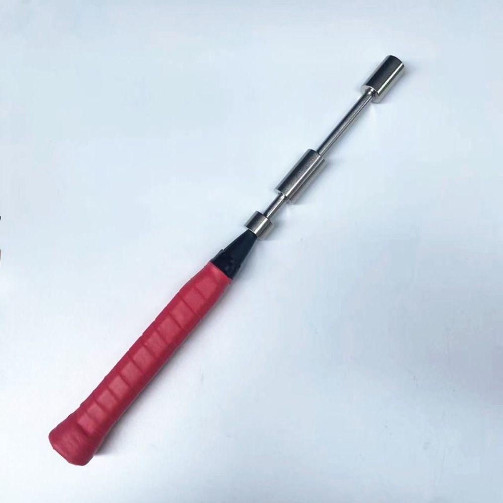 Съемный тренажер для свинга ракетки Инструмент для тренировок из нержавеющей стали Бадминтон Ракетные виды спорта