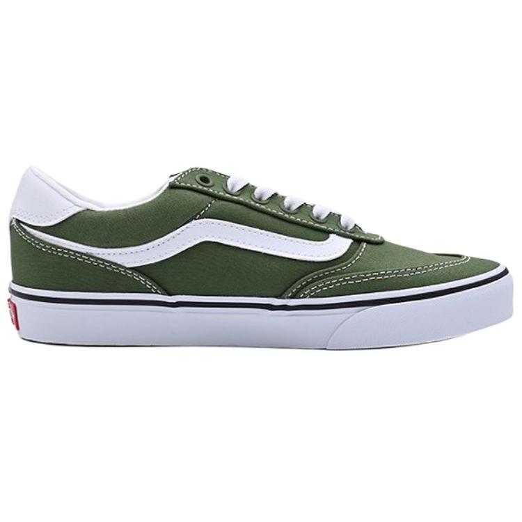 Vans Кроссовки Brooklyn LS Универсальные Удобные Низкие Кеды для скейтбординга Мужские Кроссовки Зеленые VN000D7QEN6