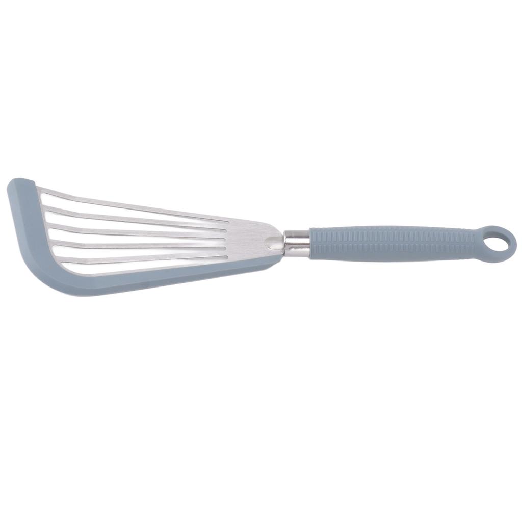 Silicone Fish Spatula Stainless Steel Slot Nonstick Coating Spatula for Frying Beefstk Egg