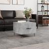 VidaXL Coffee Table Concrete Grey 50x50x40 Cm Engineered Wood 829388