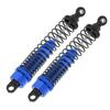 2Pcs 108mm RC Metal Shock Absorber Damper for TRAXXAS SLASH 2WD RC Car Upgrade PartsBlue