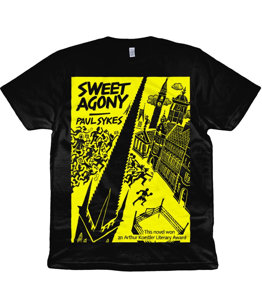 PAUL SYKES SWEET AGONY Black Organic TShirt Wakefield Boxing Unisex T-Shirt