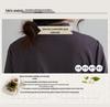 2025 Autumn Korean Style Cotton-Linen Polo Collar Elegant Long Sleeve Shirt Dress