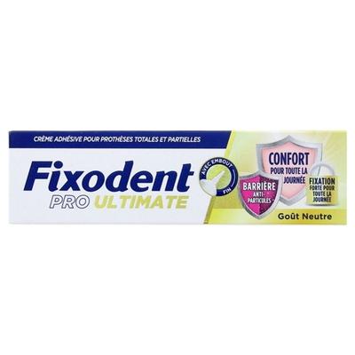 Fixodent Pro Ultimate Клейкая основа для зубных протезов Нейтральный вкус 40 грамм