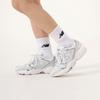 New Balance NB 452 Удобные Универсальные Кроссовки Низкие из Сетки и Синтетической Кожи на Шнуровке Женские кроссовки Белый Синий WX452WO