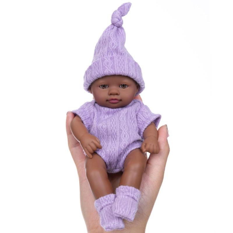 7-дюймовая кукла-младенец из мягкого винила, реалистичная Reborns, фигурка-игрушка, удобная для переноски, для повседневного успокоения, игра для родителей