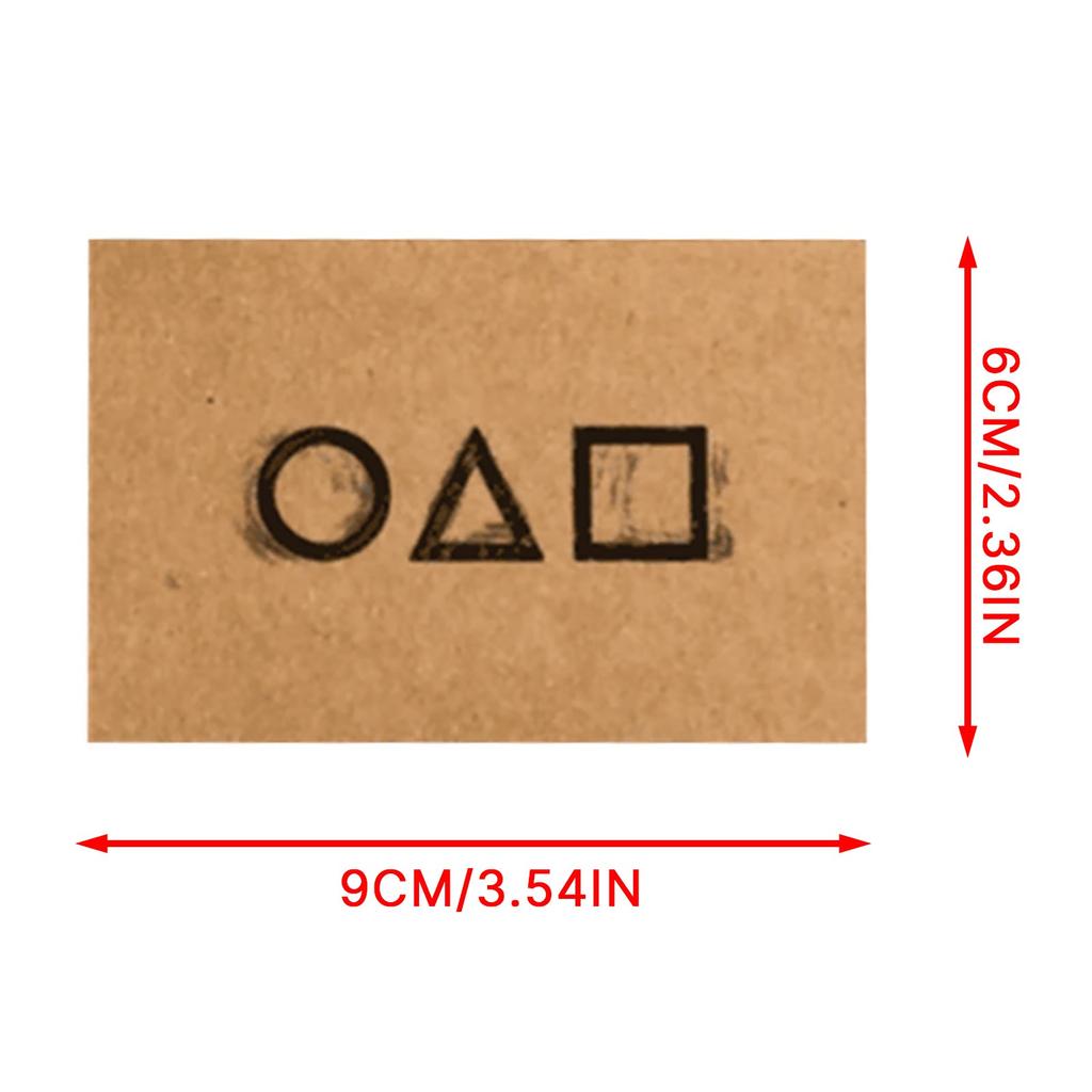 Популярность 20 шт. игровая карта «кальмар» такая же периферийная игровая карта партийная карта игровая карта