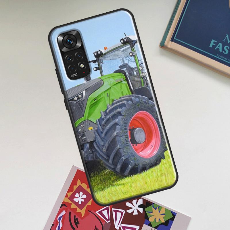 Фермерский Трактор Чехол Для Xiaomi Redmi Note 14 Pro 13 12 11 9 10 15 Pro Plus Redmi 15 C 14C 13C 10C 12C Обложка