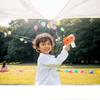 Cute Full-Automatic Bubble Machine Toy for Children Outdoor Bubble Blowing Game Unicorn with Light Kids Toy(without Bubble Water