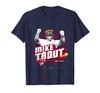 Mike Trout Los Angeles Baseball Sket 1 X MLB Player T-Shirt