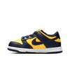 Nike Dunk Low Toddler 'Michigan' 2021 (Unisex) Varsity Maize / Midnight Navy / White Toddler Shoes CW1589 700