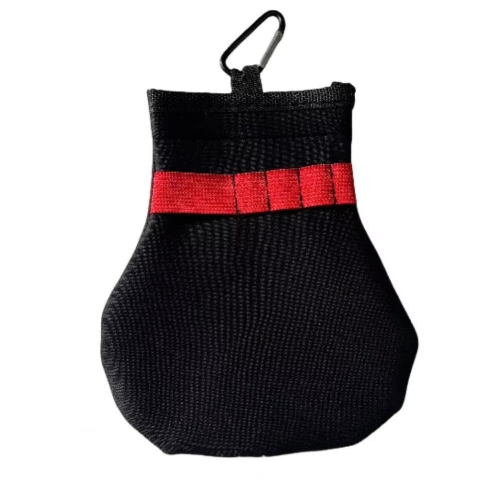 Carry Ball Bag Terylene Golf Ball Pouch Metal Clip Spacious Golf Ball Tee Holder Golf Accessories Golf Tournament