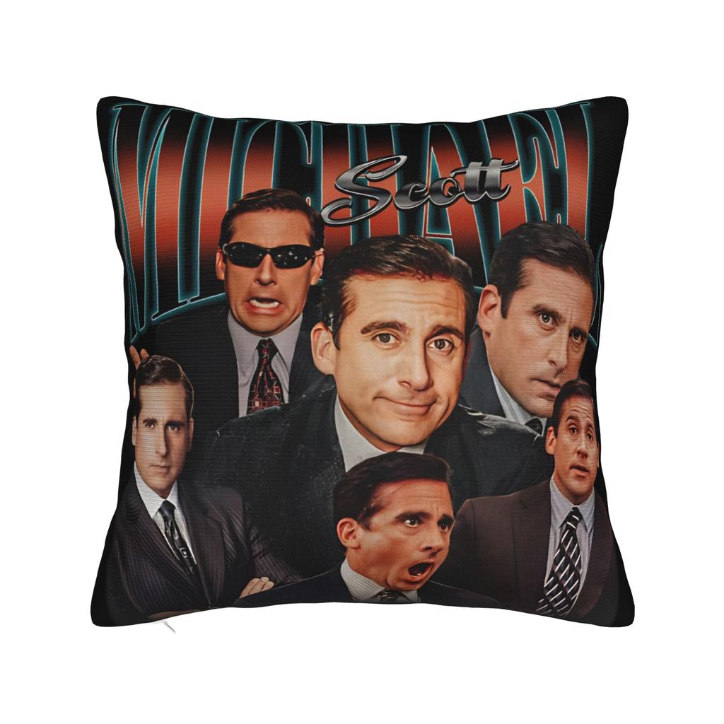 The Office Michael Scott s Pillowcase Printed Fabric Cushion Cover Decor Throw Pillow Case Cover Living Room Zippered cm