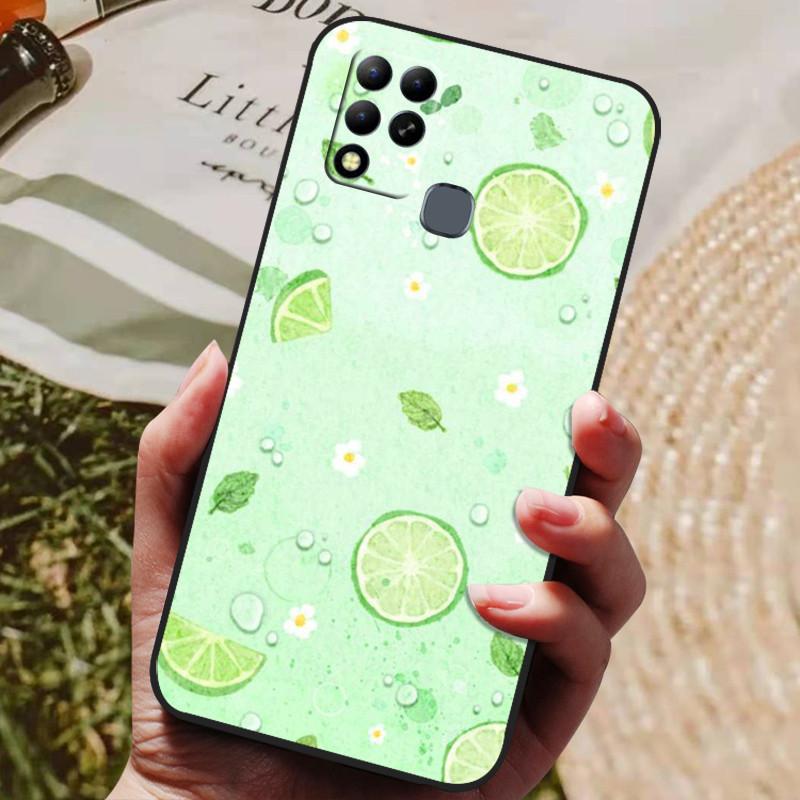 Чехол для телефона Infinix Hot 11 G37 Чехлы X689F Мягкий силиконовый чехол для Infinix Hot 11 G37 Модный чехол Hot11 G37 Чехлы Оболочка