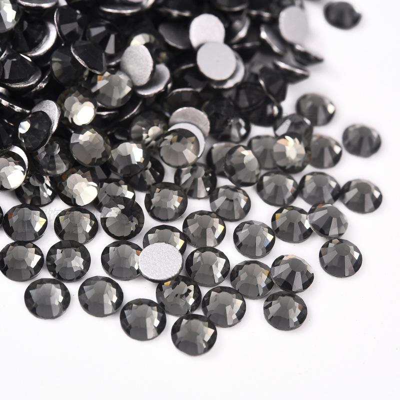 Flat Bottom Diamond, Manicure Diamond Glass, Crystal Round Mobile Phone Accessories, Sticker Diamond Diy Rhinestone Jewelry Accessories