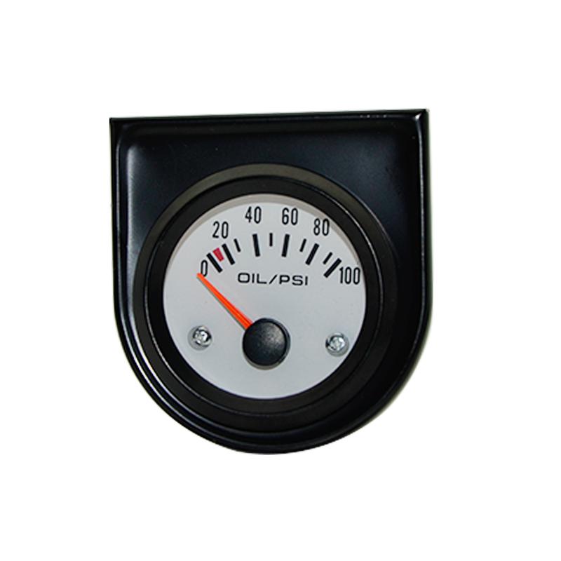 2" 52 MM White Face Water temp/ Oil temp /Oil press psi/ Oil press kg /Volt /Ammeter /Fuel level (without float) Gauge car meter
