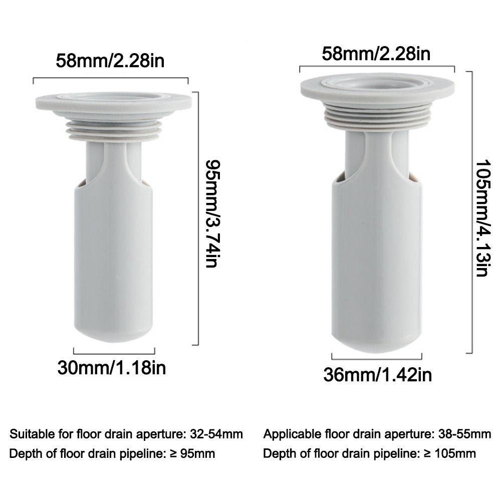 Anti-odor Shower Floor Drain Core Anti-clogging Drain Filter Plug for Bathroom Toilet