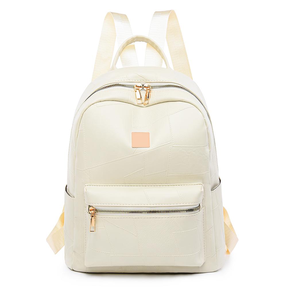 Рюкзак большой емкости Женский легкий рюкзак из мягкой кожи Дорожный рюкзак