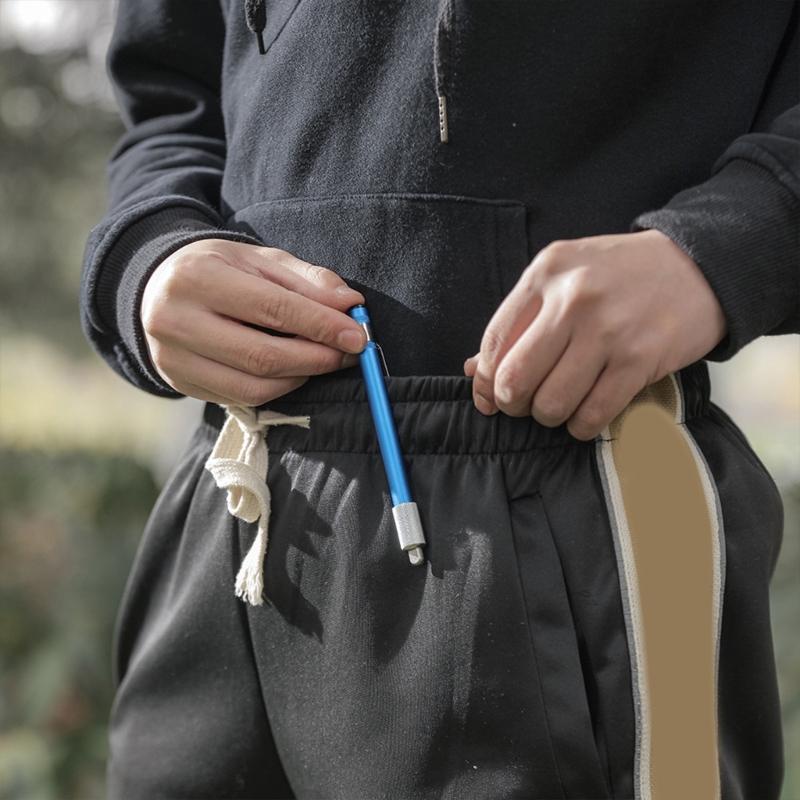 Retractable Sharpening Rod Double Headed File Pen Pocket Cutter Sharpener Sharpening Tool for Kitchen Fishing Hunting