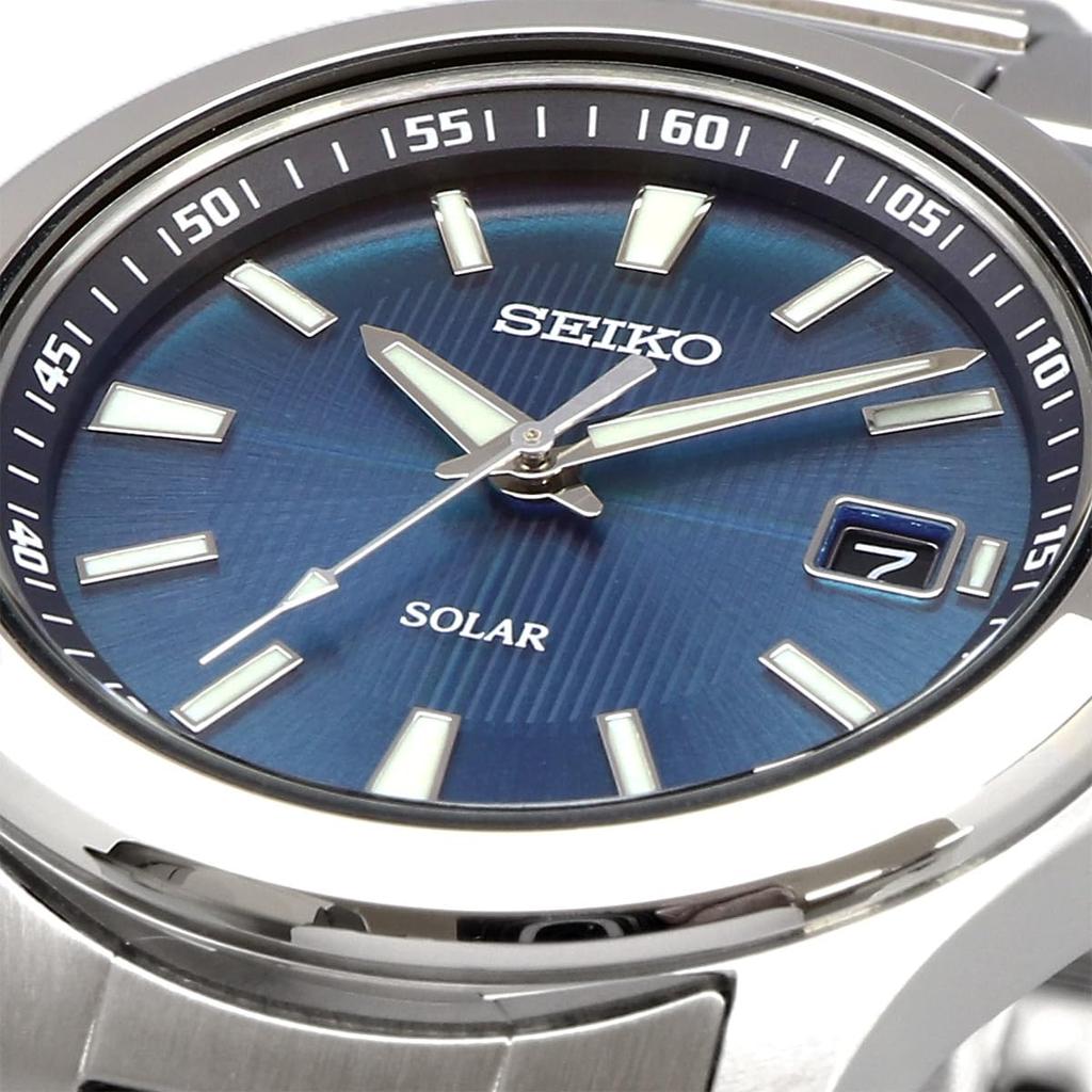 SEIKO Solar Quartz Watch SBPN071 Silver Blue [Seiko] Men's []