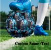 Custom Text Size 5 Soccer Ball, Standard Match Football For OutdoorWednesday Addams