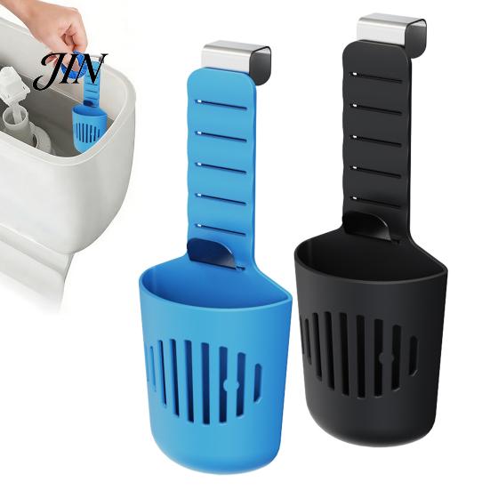 In-tank Bleach Dispenser Toilet Tank Tablet Holder, Adjustable Hanging Controlled Dispenser, with Rustproof Flexible Plastic Cleaning Basket