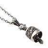 Artemis Classic Small Ballad Bell Pendant (acp0312) - Men's Silver Accessory, Brand Jewelry, 925 Sterling Silver