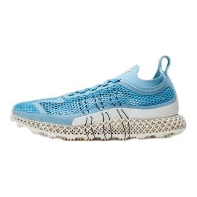 Кроссовки унисекс Y-3 Runner 4D Halo Blue Off White Черные IE7270