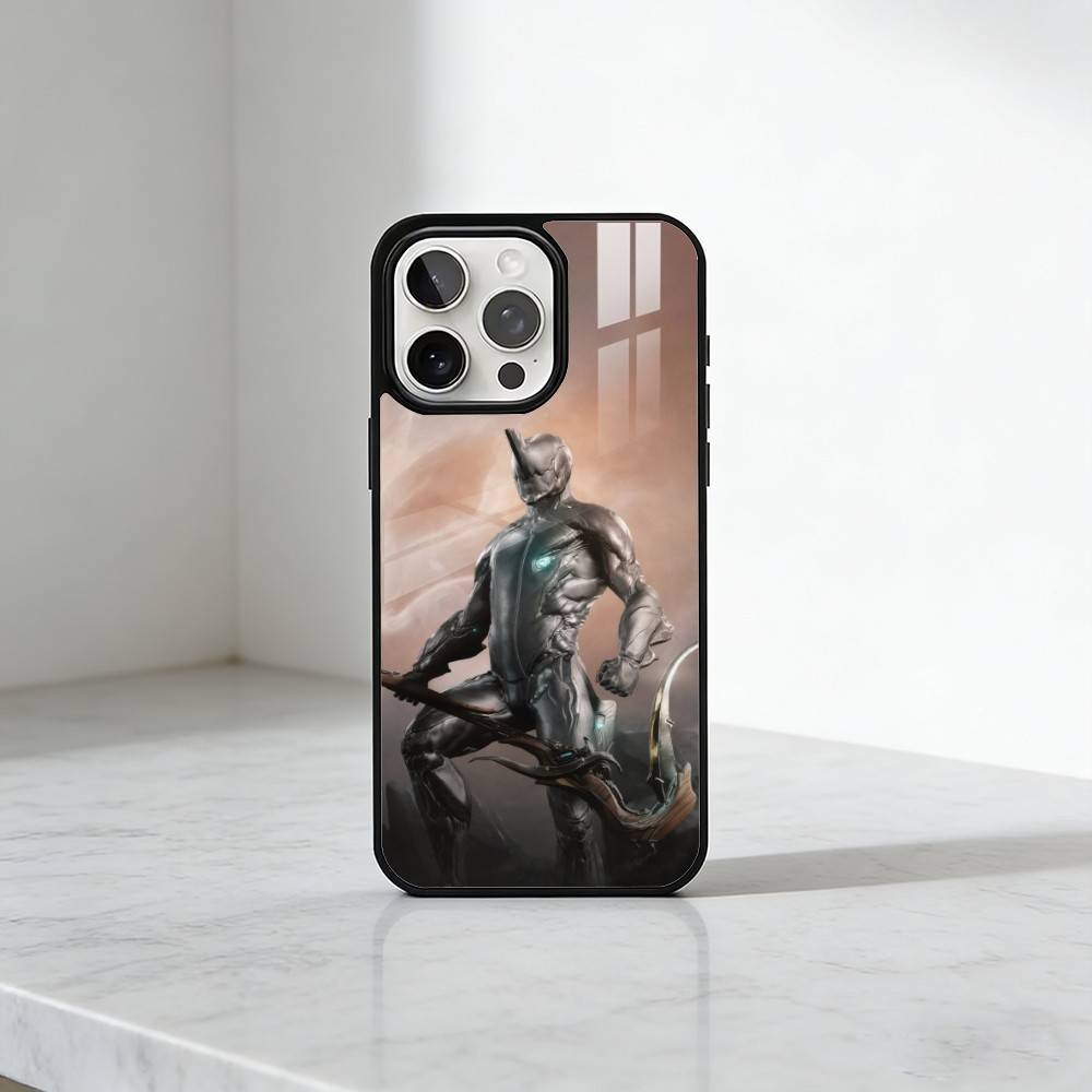Крутой чехол для телефона с принтом игры Warframe (Меха) для iPhone 17, 16, 15, 14, 13 Plus, Pro Max, магнитный для Magsafe, беспроводной зарядки