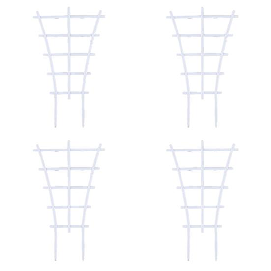 Plant Climbing Frame Stackable Support Trellis Planter Insert Houseplant Trellis for Potted Ivy Roses Cucumbers Home Indoor Outdoor Gardening