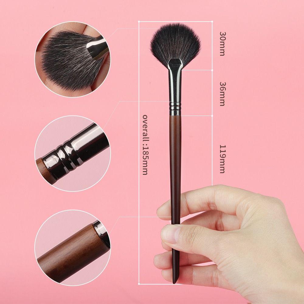 Brush Maquillaje V Face Face Bronzer Makeup Brush Highlighter Brush Loose Powder Brush Blush Brush