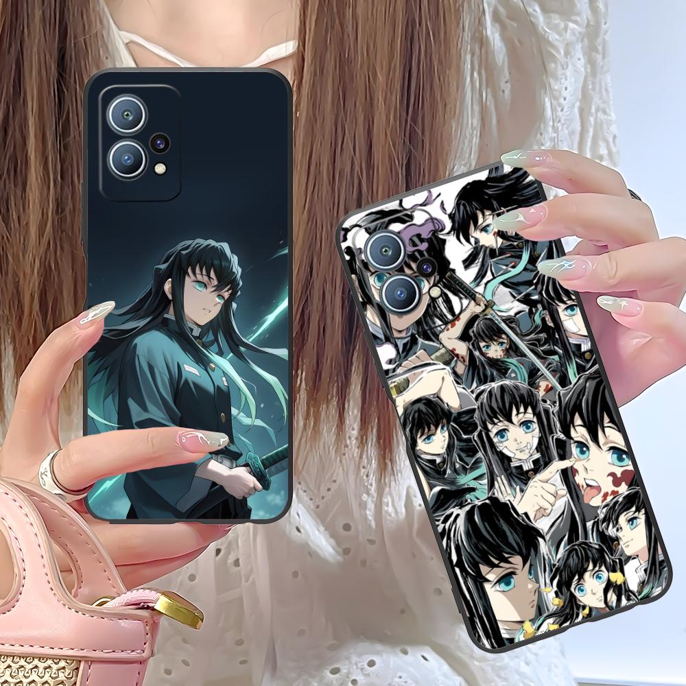 Чехол для телефона Demon Slayer Муичиро для Huawei P60 P50 P40 P30 P20 P10 P9 P8 Pro Lite Plus Цветной Защитный Красивый Роскошный Чехол