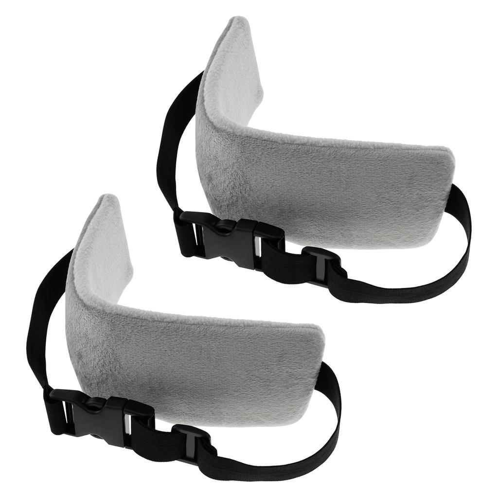 2Pcs Head Support Strap Adjustable Travel Pillow Airplanes Neck Support Band Portable Cars Seat Sleep Aid Head Fixed Strap