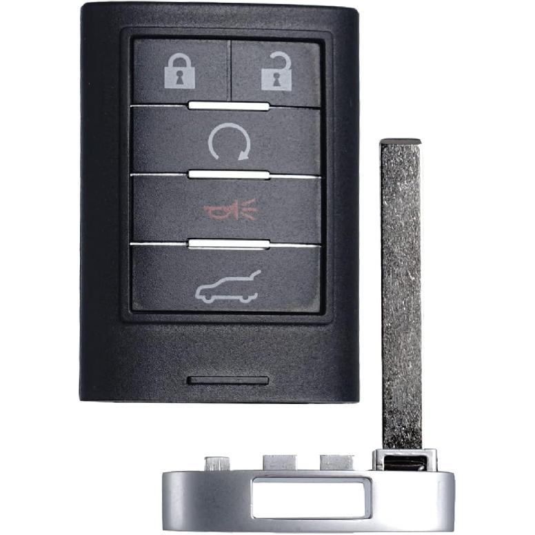 Замена Брелока Подходит для Cadillac SRX 2010 2011 2012 2013 2014 2015 ATS XTS 2013-2014 ELR Кнопка Запуска Двигателя Умный Дистанционный Ключ Бесключевого Доступа