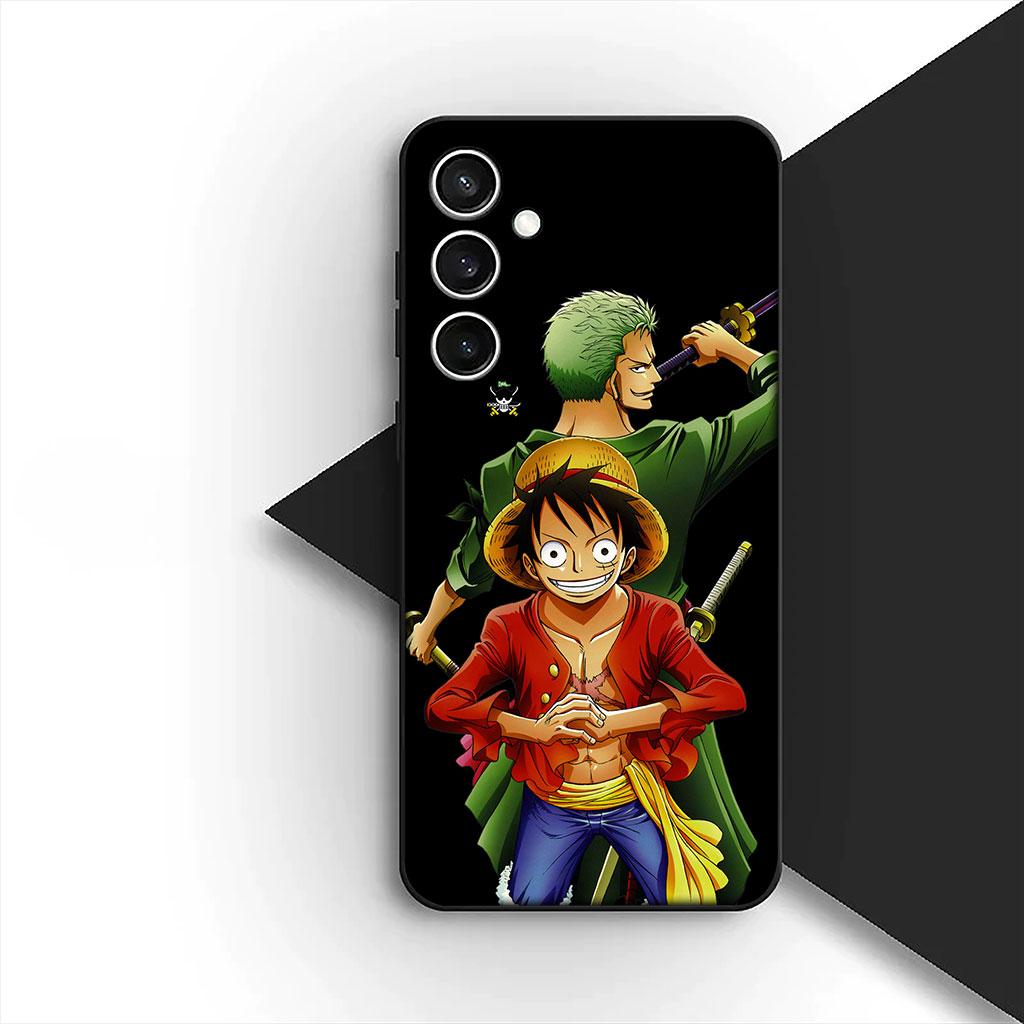 One Luffy Pieces Roronoa Zoro Phone Cover for Motorola Moto G86 G57 E14 E15 G14 G34 G35 G84 G24 A54 G15 Power E22 Soft Case