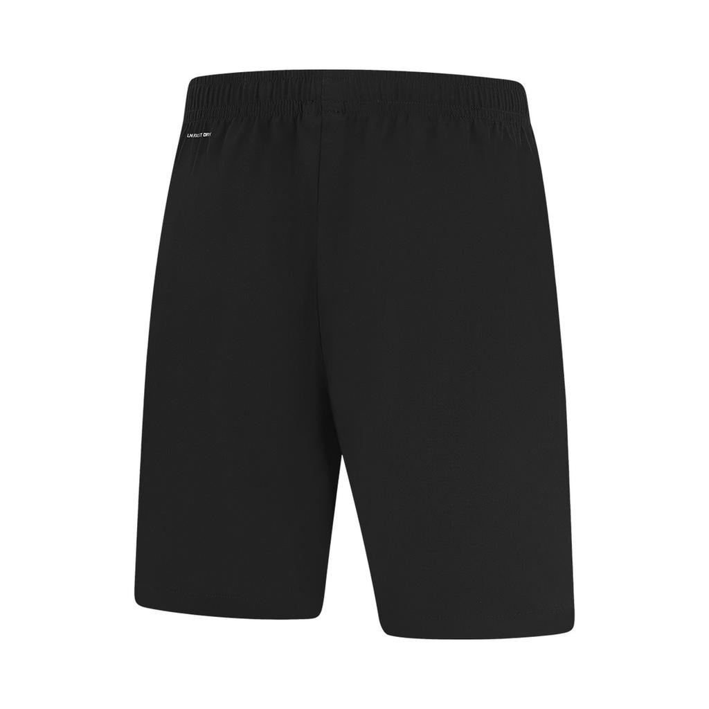 Li-Ning Дышащие повседневные шорты быстросохнущие мужские низ Черный AKSW425-4