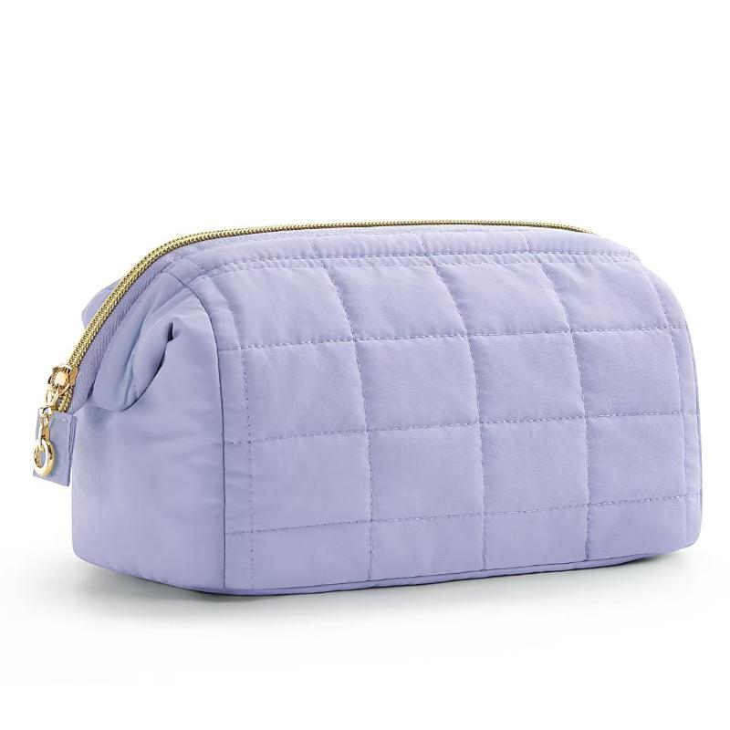 Space Saving Travel Cosmetic Bag with Expandable Compartments for All Your Essentials