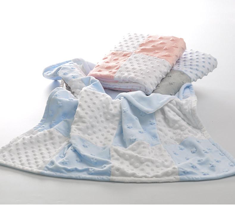 Супермягкий двухслойный флисовый детский кокон для новорожденных - Удобный для весны, лета и осени