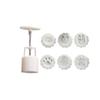 Mid Autumn Festival Moon Cake Mould 50g Plungers Pastry Tools Moon Cake Tool Hand Press Mold