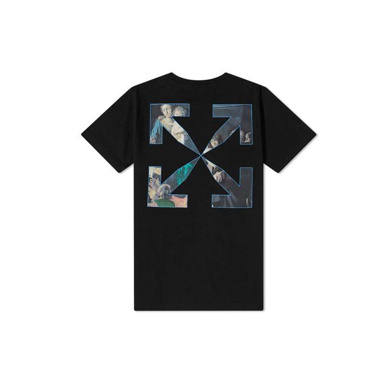 OFF WHITE Футболка с картиной Караваджо OMAA027E20JER0081010