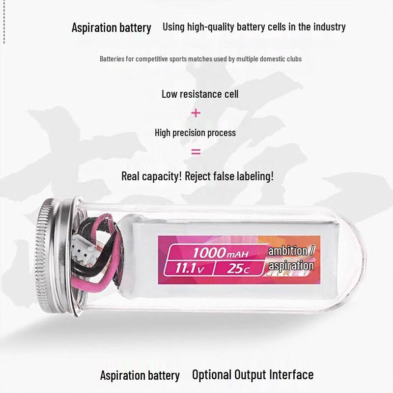 11.1V 1000mAh LiPo Battery for Water Gel Blasters