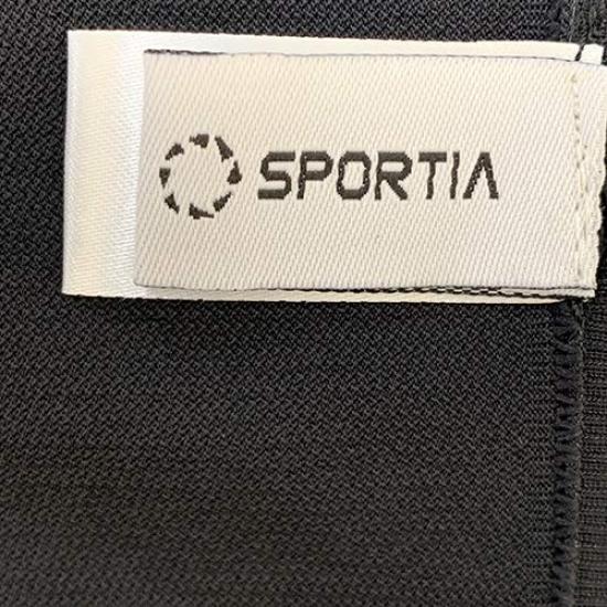 Спортивная компрессионная одежда Sportia, спортивная футболка с круглым вырезом, размер L, мужская, без рукавов, черная,