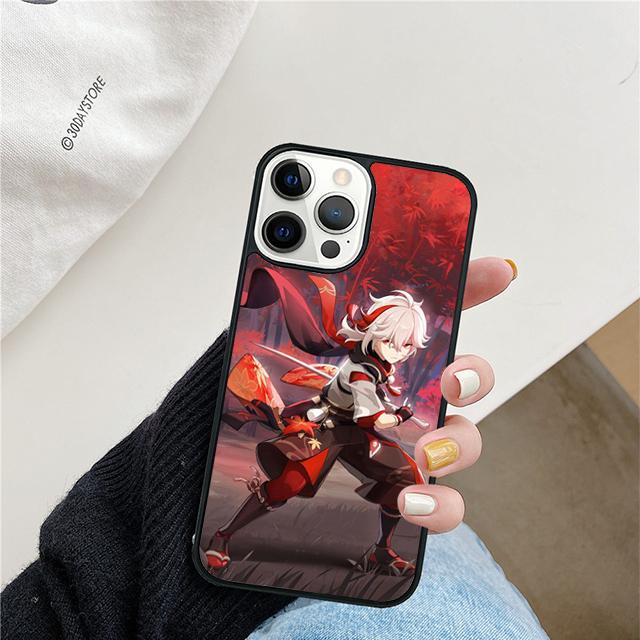 Чехол для телефона Genshin Impact Для iPhone 17 Air 15 16 Чехол 11 13 14 Pro Max 12 Plus Max Fundas