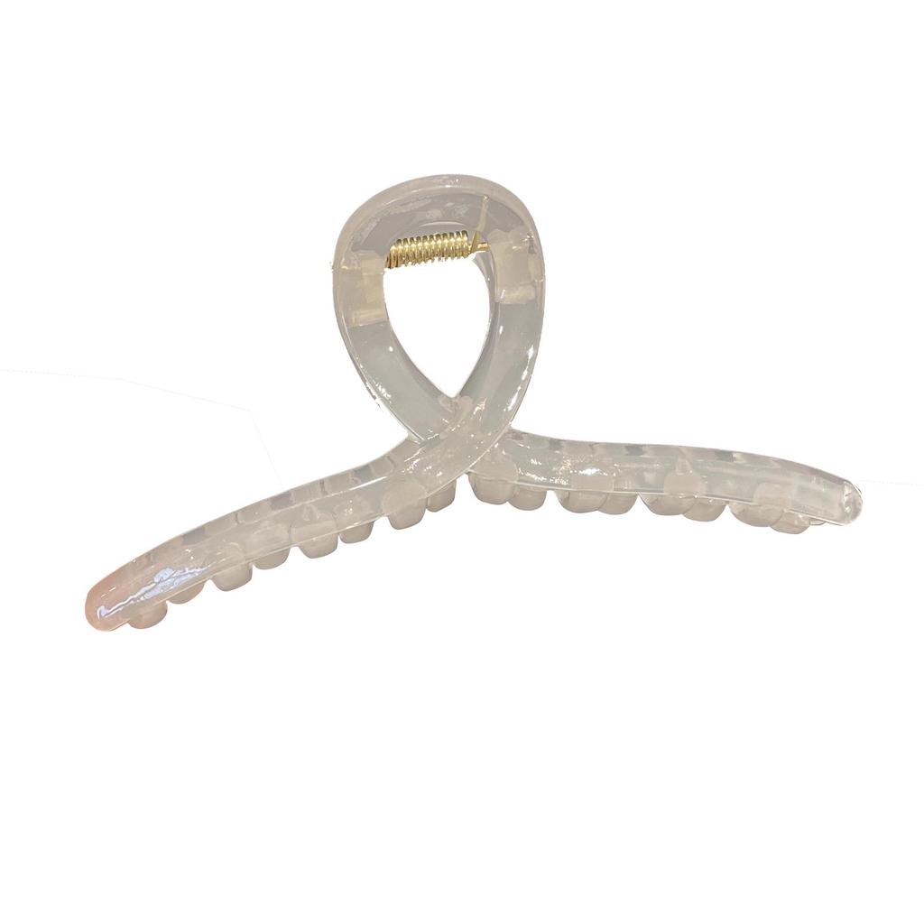 Корейская квадратная заколка для волос «Акула»: Элегантная, простая, крупная заколка для волос для женщин. Отлично подходит для придания объема головному убору на затылке.