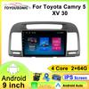 Для Toyota Camry 5 XV 30 Навигация GPS Android Автомагнитола Мультимедийный плеер Стерео wifi+4G Carplay авто видео