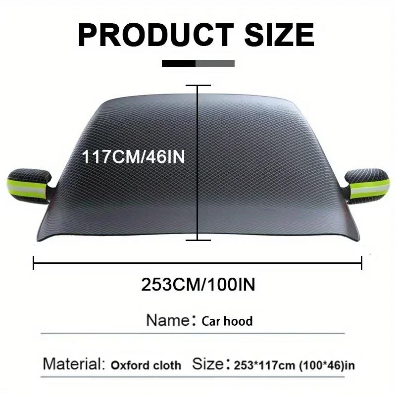 Windshield Cover Car Snow Cover Car Windshield Cover Snow Protector Ice Blocked Front Window Protector Exterior Auto AccessoriesWindshield Sunshades