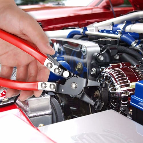 Steppiano Hose Clamp Pliers, Set of 3, Band Clip Pliers, Car Clamp Pliers, Flat Band Clips, Automotive Disassembly, Maintenance, Replacement, Inspecti